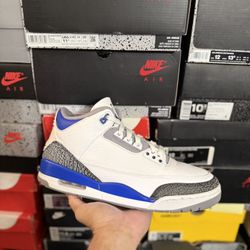 Jordan Racer Blue 3s size 12 VNDS 
