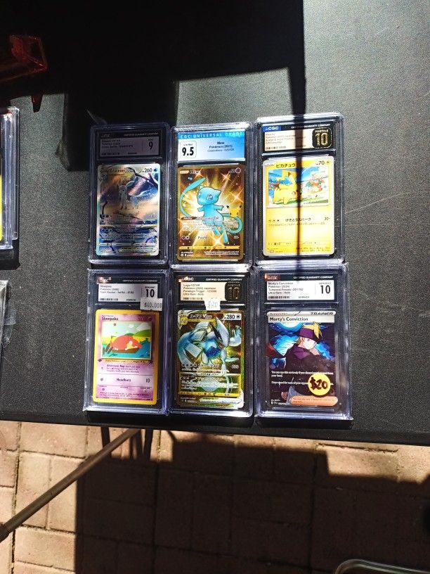 CGC Graded Pokemon Cards