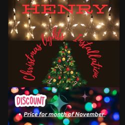 Christmas Lights Installation 