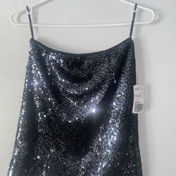 Forever 21 Size Small Sparkly Black Skirt 