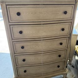 Dresser, Nightstand & Queen Bed Frame 