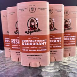 Dr. Squatch Wood Barrel Bourbon Deodorant 