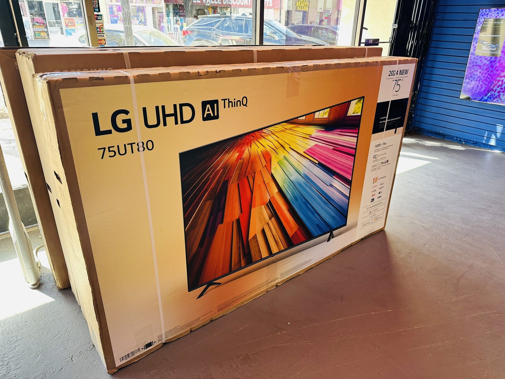 75” LG UT80 4K UHD Smart Tv