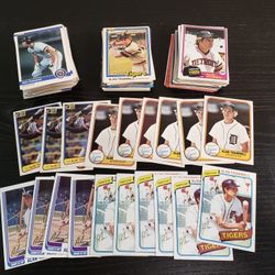 Alan Trammel Baseball Card Lot Of 194.  HOF 