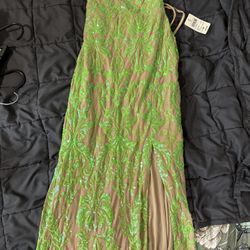 Windsor Lime/nude XS Dress