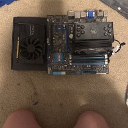 Mother Board , Cpu, Gpu, CPU Cooler And Ram Combo (read Description For More Info) 