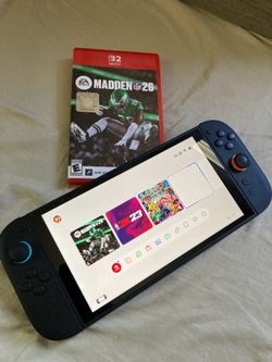 Nintendo switch 2 + madden 26