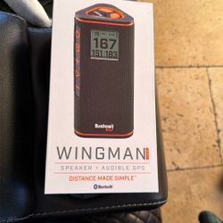 Wingman Speaker + Audible GPS - Bushnell Golf