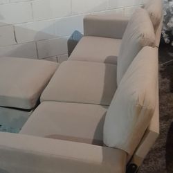 3 Seat Sofa With Ottoman 