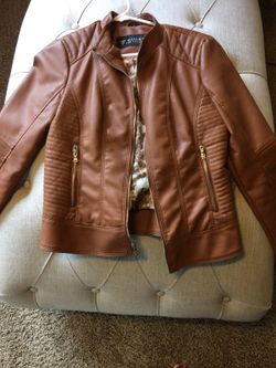 Guess leather coat - perfect condition