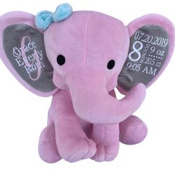 Personalized Birth Announcement 10 Inch Boy girl Baby shower