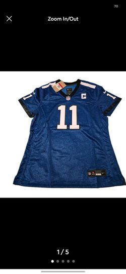 Womens Nike NFL Indianapolis Colts Pittman Jr #11 Blue Jersey Size L