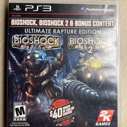 Bioshock ultimate rapture edition for PlayStation 3