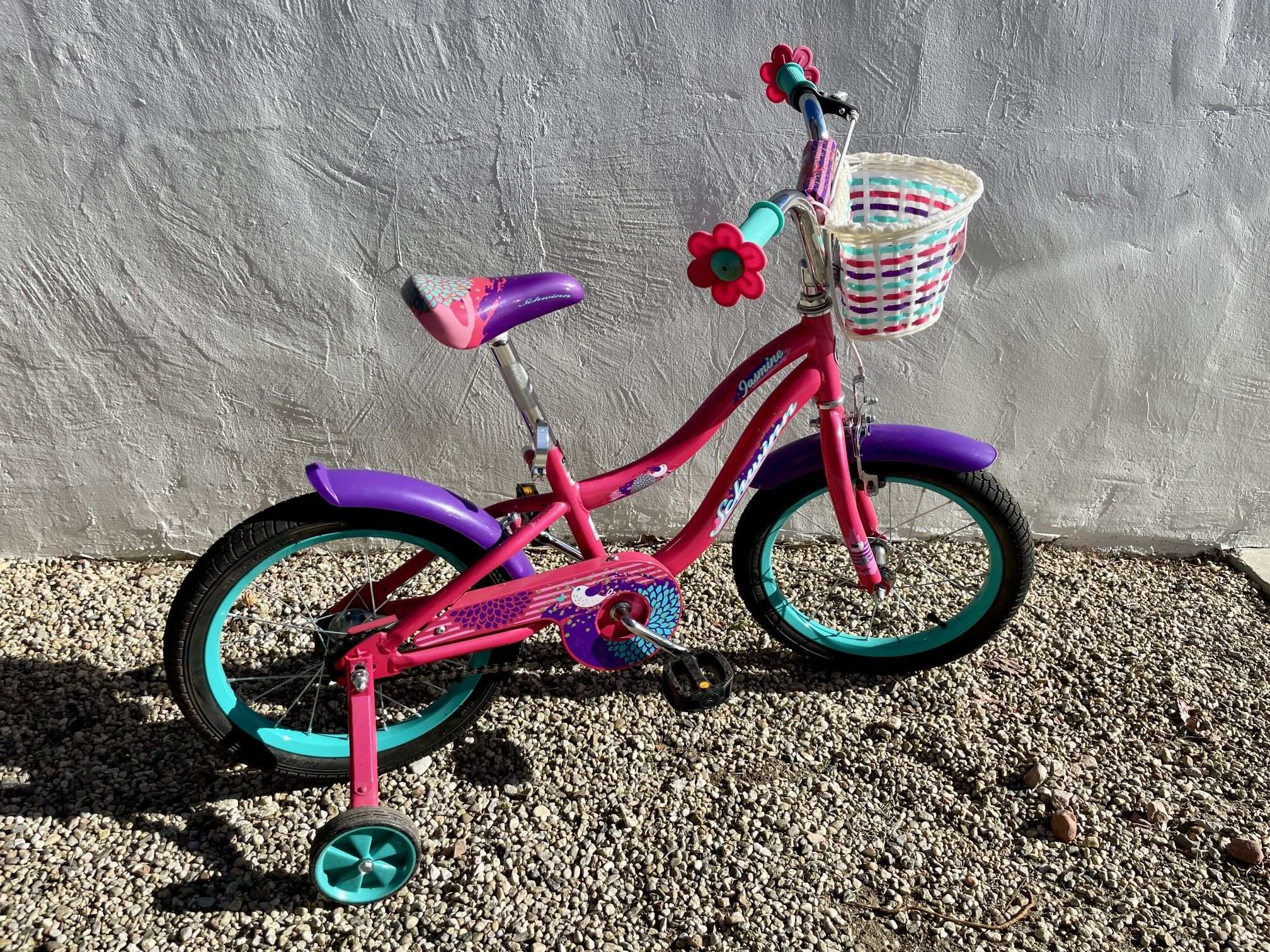 Pink Schwinn Jasmine 16 Kid's Bike Vintage Pink Schwinn PIXIE