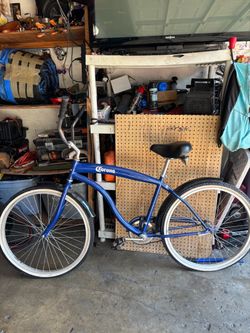 Corona Beach Cruiser Bicycle Blue