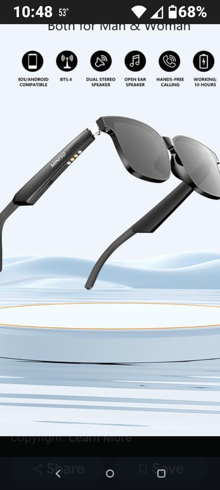 Bluetooth Sunglasses