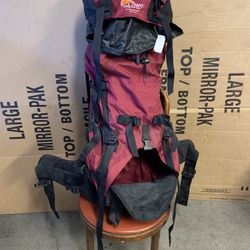 obo backpack lowe alpine sundancer 55liters hiking camping rock climbing