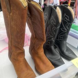 Mexican Boots! 🔥 Authentic El Canelo & Rudel – Real Leather, Great Condition!