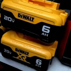 Dewalt 20v Max 6 ah Batteries 