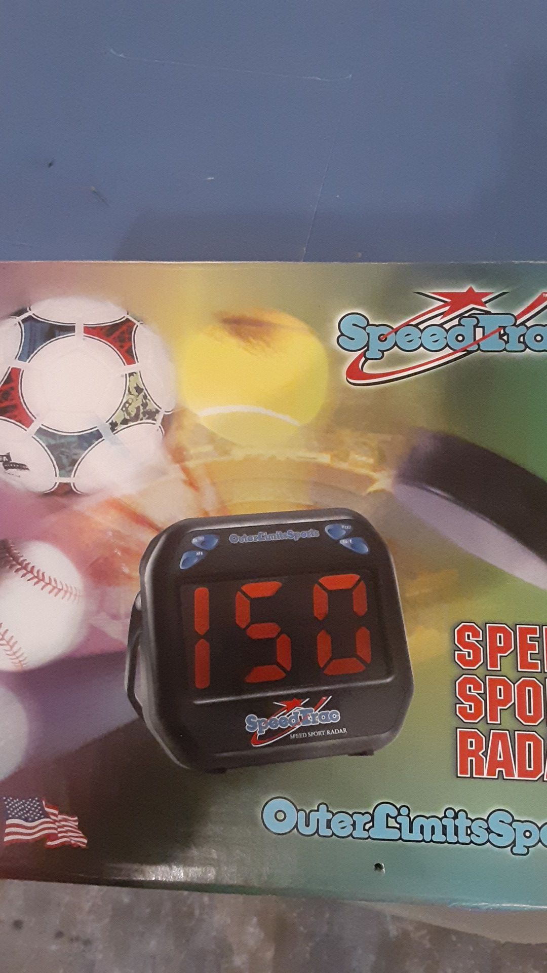 Radar speed for outdoor sports
