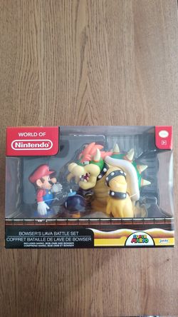 World Of Nintendo Bowser S Lava Battle Set Super Mario For Sale In Apopka Fl Offerup