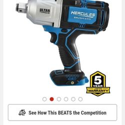 Hercules 20v 3/4in Ultra Torque Impact Wrench