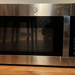 GE 1.6 cu. ft. Over-the-Range Microwave in Stainless Steel