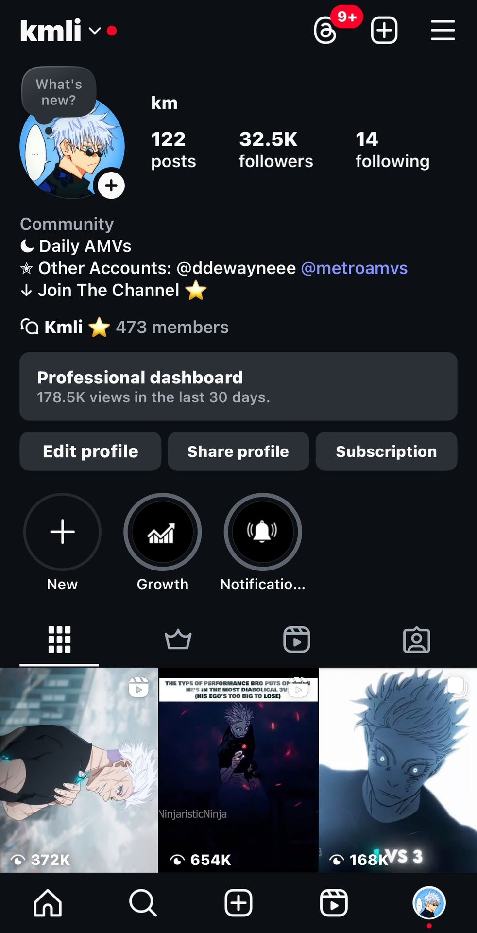 ANIME ACCOUNT FOR SALE