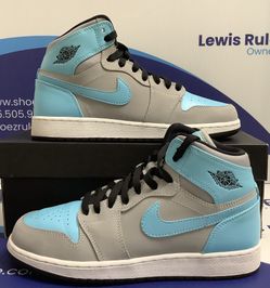 Size 6.5y|Reconditioned Air Jordan 1 High Tide Pool Kids Size 6.5y