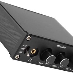 PS5 DAC-Q4 - Mini Stereo USB Gaming DAC & Headphone Amplifier Audio Converter Adapter