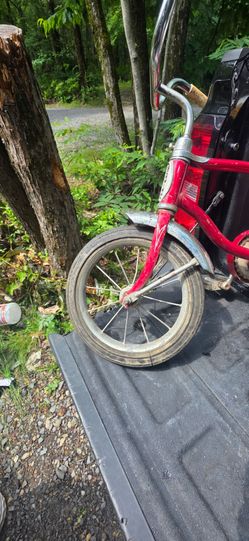 Old school thirteen inch bike swing