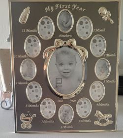 Baby picture frame