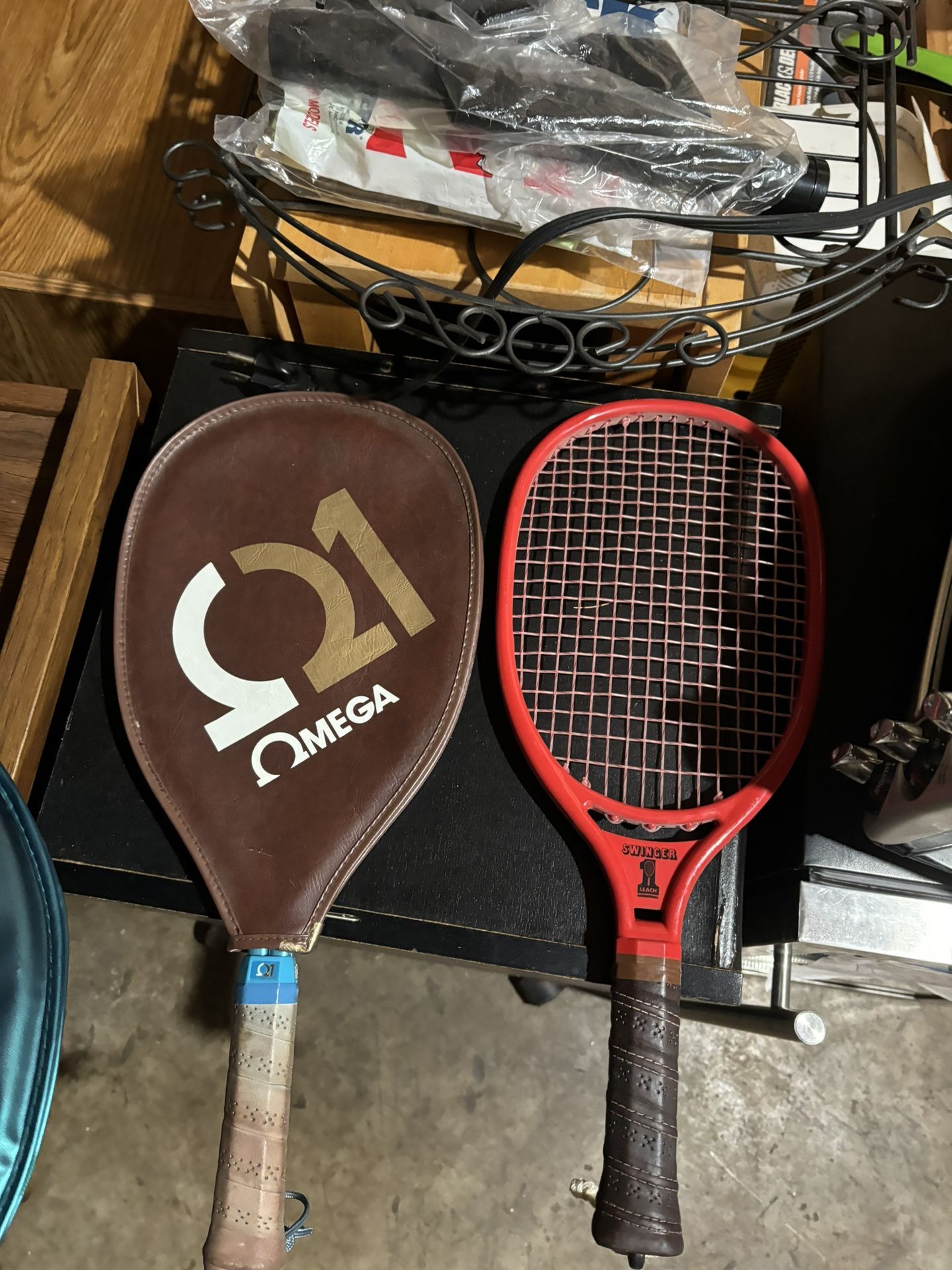 NEGOTIABLE Set Of Racquet Ball Or Small Tennis Rackets 