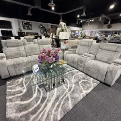 2 Pc Recliner Sofa And Loveseat Financing Ava No Credit Needed 