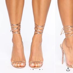 7.5 Rose Gold Heels
