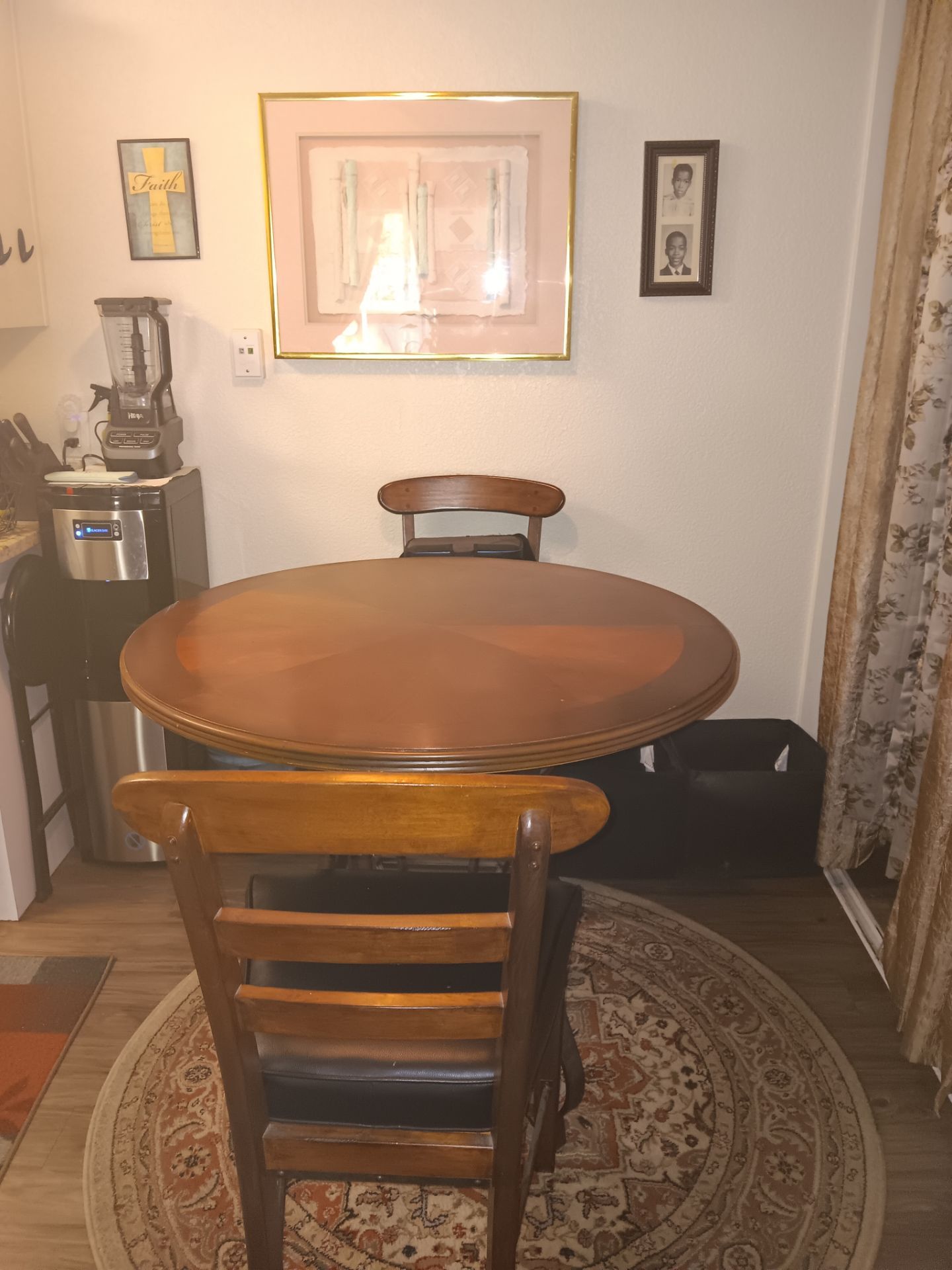 36 Inch Round Dining Table w/ Chairs