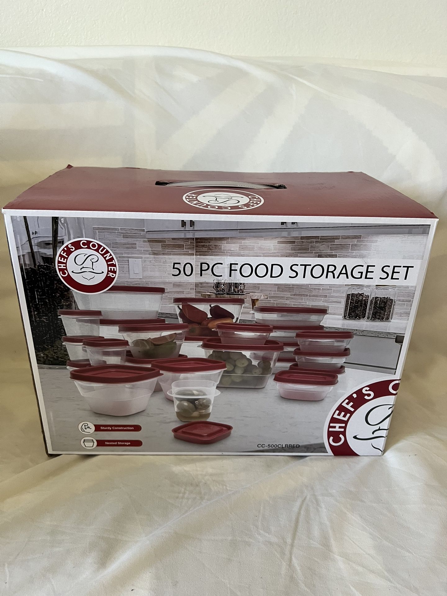 CHEF’s COUNTER 50pc Food Storage Set