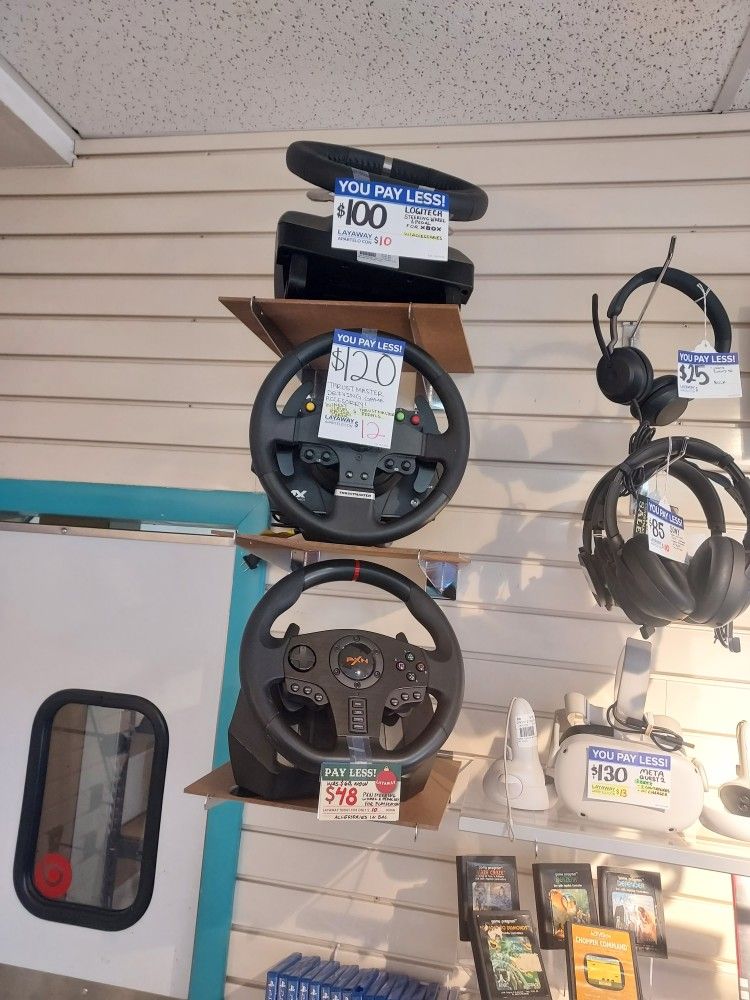 STEERING WHEELS FOR GAME SYSTEM