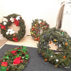 3 Wreaths