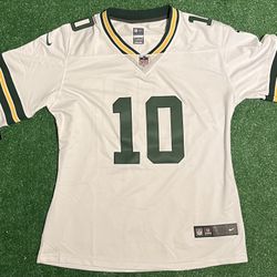 Jordan Love Greenbay Packers Adult Woman White Jersey