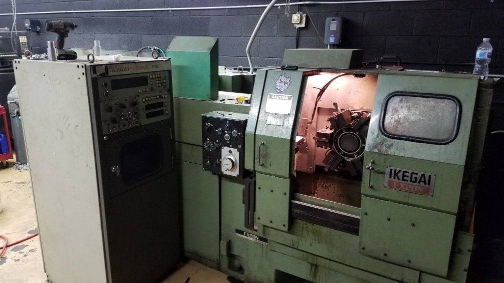 FX20N IKEGAI CNC LATHE (DNC Drip Feed Capable)