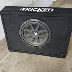 Kicker Comp 10” Subwoofer With Internal Amp