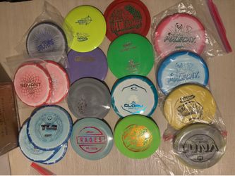 New disc golf discs