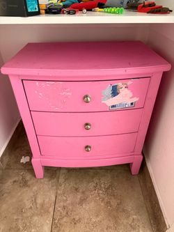 Small wood dresser
