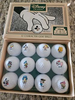 Disney Golf Balls Factory-Sealed