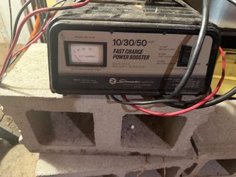 Schumacher 10/30/50 Amp Battery Charger Power Booster