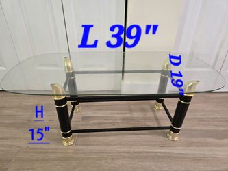 Glass Top Centre Table