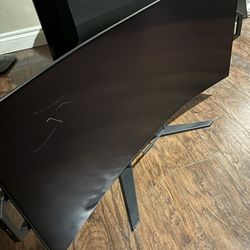 Used, 45” Corsair Xenon Flex 45WQHD240 Curved Gaming Monitor