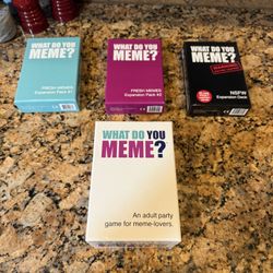 What Do You Meme Board Game With 3 Expansions
