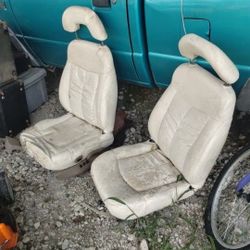 Two Bucket Seats For Your Hobby Car Lawn Mower Or Jeep Or Something